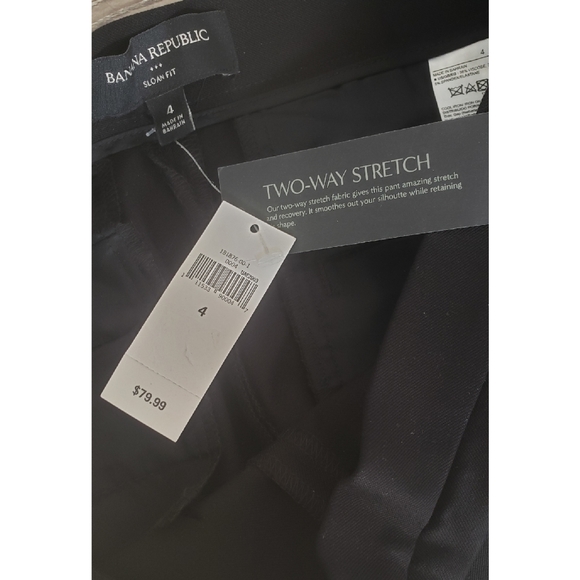 Banana Republic Black Pants Size 4 - Picture 6 of 12